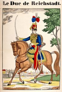 Reichstadtin herttuan Napoleon II:n, keisari Napoleon I:n pojan (1769-1821) muotokuva. Kuva Epinalista tekijältä French School
