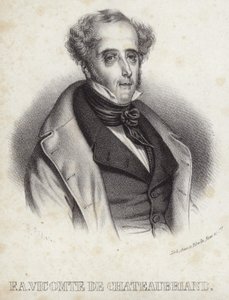Varakreivi de Chateaubriandin muotokuva tekijältä French School