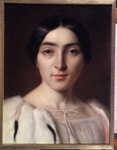 Muotokuvan oletetaan olevan Adele Hugo (1830-1915) tekijältä French School