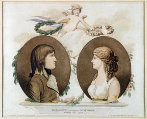 Muotokuvia Napoleon Bonapartesta (1769-1821) ja Josephine de Beauharnais