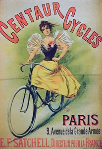 Julistemainos Centaur Cycles, Paris
