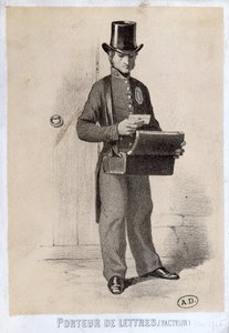 Postimies, n. 1865 tekijältä French School