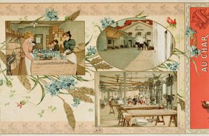 Pastan valmistus tehtaassa, n.1900 tekijältä French School