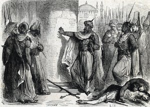 Prise de Constantinople (kaiverrus) tekijältä French School