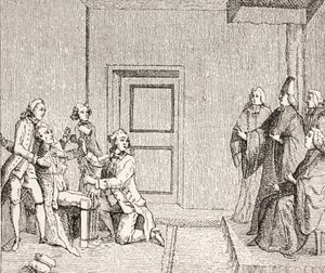 Brodequinin kiduttama vanki, 1875 tekijältä French School