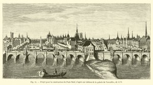 Pont-Neufin rakennusprojekti Versailles