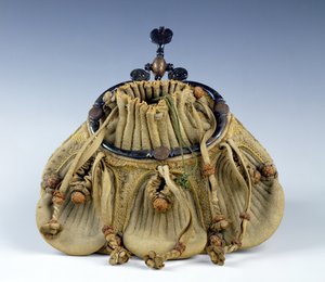 Kukkaro, 1500-luku, ranskalainen (nahka) tekijältä French School