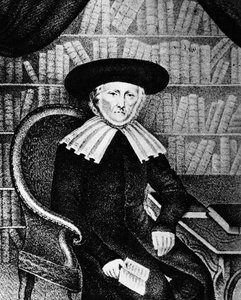 Rabbi Simon Cahn, Colmarin konsistorian puheenjohtaja, Alsace, Ranska tekijältä French School