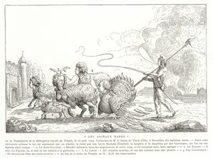 Huonekalut ja erilaiset esineet 1100- ja 1300-luvuilta tekijältä French School