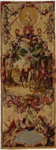 Regence Gobelinsin kuvakudos Don Quijoten tarinalla, 1717-1818 tekijältä French School