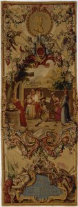 Regence Gobelinsin kuvakudos Don Quijoten tarinalla, 1717-1818 tekijältä French School