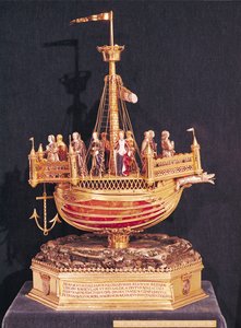 Pyhän Ursulan pyhäinjäännös, 1574 (kulta, hopea ja emali)
