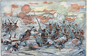 Austerlitzin taistelun tai kolmen keisarin taistelun esitys 12.2.1805. tekijältä French School