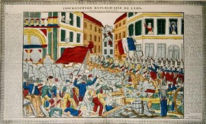 Republikaanien kapina Lyonissa, 9.-14. huhtikuuta 1834 tekijältä French School