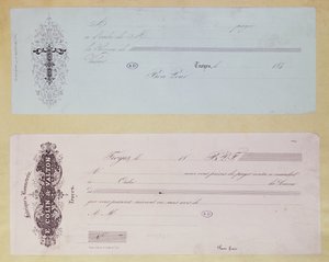 Maksupyynnöt, julkaistu Troyesissa 1840-luvulla tekijältä French School