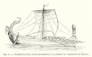 Normannilaisen laivan palauttaminen, 1000-luku; Bayeux