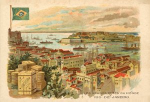 Rio de Janeiro, Brasilia (chromolitho) tekijältä French School