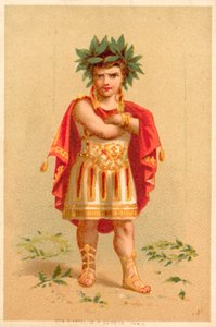 roomalainen (chromolitho) tekijältä French School