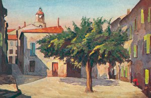 Saint Tropez: Maalauksellinen kulma (värilitro) tekijältä French School