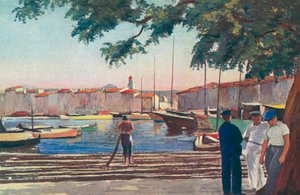 Saint Tropez: satama (värilitro) tekijältä French School