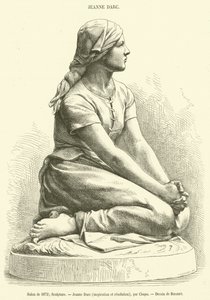 Salon of 1872, Veistos, Jeanne Darc, inspiraatio ja resoluutio (kaiverrus) tekijältä French School