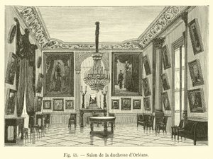 Orleansin herttuattaren salonki tekijältä French School
