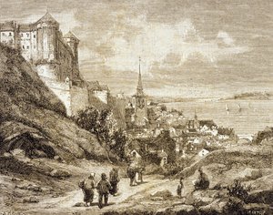 Saumur, Ranska (kaiverrus) tekijältä French School