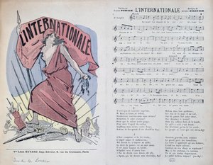 Pisteet kappaleelle LInternationale, n. 1900 tekijältä French School