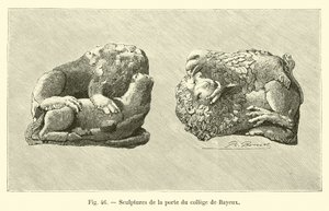 Veistoksia Bayeux