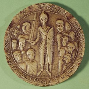 Soissonsin kunnan sinetti, 1228 (vaha) tekijältä French School