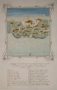 Saint Thomas de la Goianen piiritys Antilleilla, 11. joulukuuta 1629 tekijältä French School