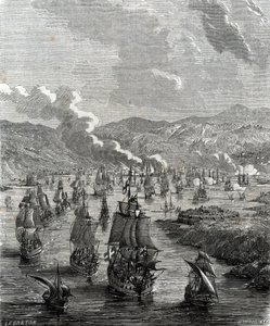 Toulonin piiritys tapahtui 29. heinäkuuta - 21. elokuuta 1707 Espanjan peräkkäissodan aikana, kun liittoutuneiden maa- ja merijoukot piirittivät Ranskan laivastotukikohdan Toulonissa (kaiverrus) tekijältä French School