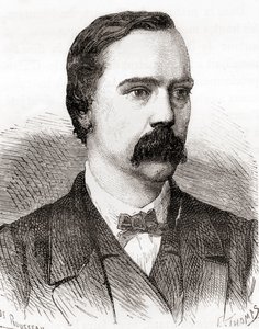 Sir Charles Tilston Bright, teoksesta Les Merveilles de la Science, julkaistu noin vuonna 1870 (kaiverrus). tekijältä French School