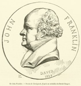 Sir John Franklin (kaiverrus) tekijältä French School