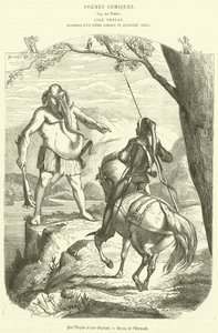 Sire Thopas et isire Oliphant (kaiverrus) tekijältä French School
