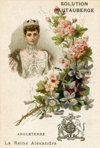 Ratkaisu Pautauberge-kauppakortti, Alexandra of Denmark tekijältä French School