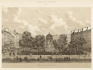 Square des Innocents, 1878 tekijältä French School