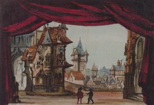 La Juiven lavastus, esitettiin ensimmäisen kerran Pariisin oopperassa 23. helmikuuta 1835 (wc paperilla) tekijältä French School