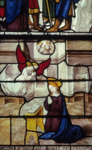 Pyhän Barbaran kappelin lasimaalaus, Notre-Dame de Semur-en-Auxois