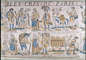 Street Traders 1700-luvulla tekijältä French School