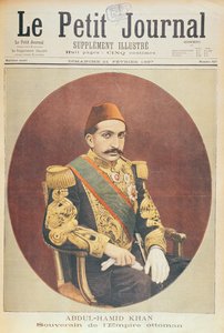 Sulttaani Abd al-Hamid Khan II (1842-1918) Ottomaanien valtakunnan suvereeni, Le Petit Journal, 21. helmikuuta 1897