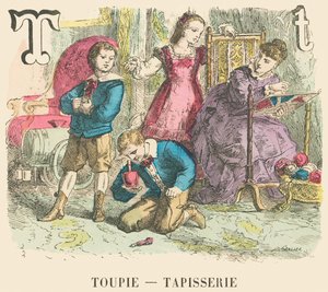 T: Yläosa - Tapestry tekijältä French School