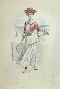 Tennisasu, elokuvasta "La Revue de la Mode" tekijältä French School