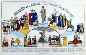 Ihmisen aikakaudet, noin 1840 tekijältä French School