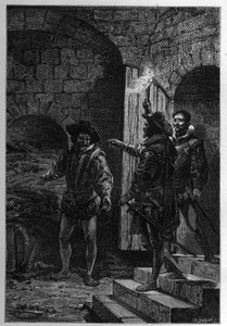 Guy Fawkesin vangitseminen - Guy Fawkesin pidätys (Guido Falxius, joka tunnetaan nimellä John Johnson, englantilainen katolinen tekijältä French School