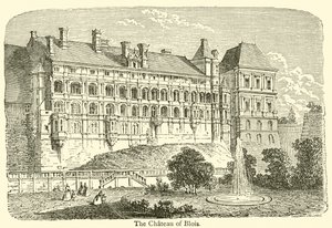 Chateau of Blois (kaiverrus) tekijältä French School