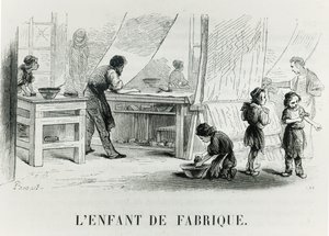 Tehtaan lapsi, n. 1842 tekijältä French School