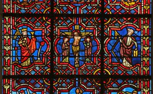Ristiinnaulitseminen kirkon ja synagogan välillä tekijältä French School