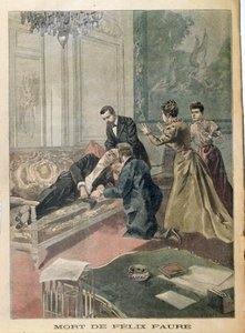 Felix Fauren kuolema (1841-99), Le Petit Journal, 26. helmikuuta 1899 tekijältä French School