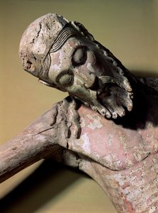 Laskeutuminen ristiltä, 1100-luku (monivärinen puu)